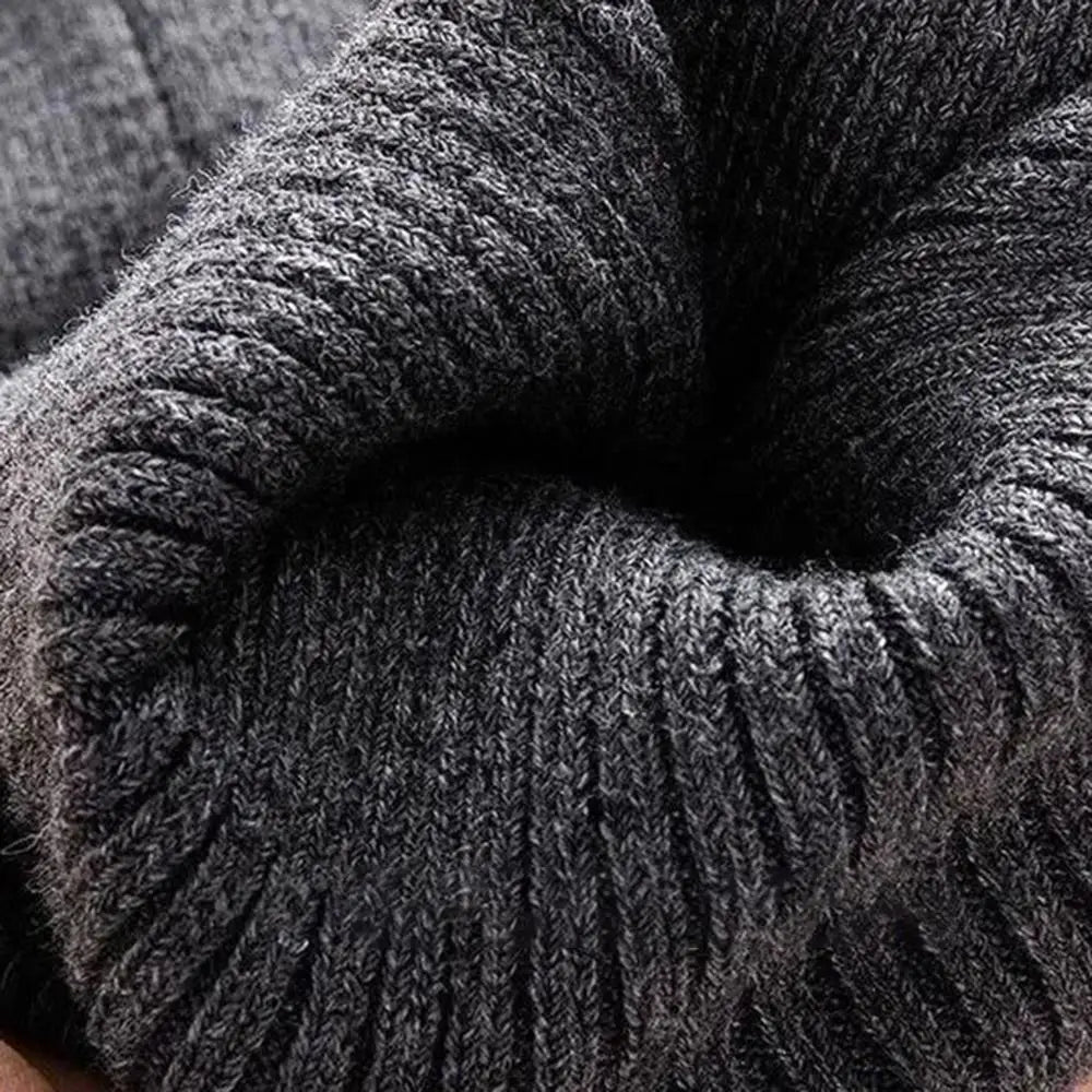 Soft velvet knit texture
