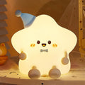 LED Star Night Light – Rechargeable Silicone Touch Table Lamp - alternate view 3
