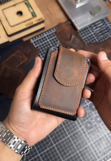 AeroFold Leather Wallet