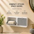Double Wall Mounted Soap Holder – No Drilling - alternate view 3