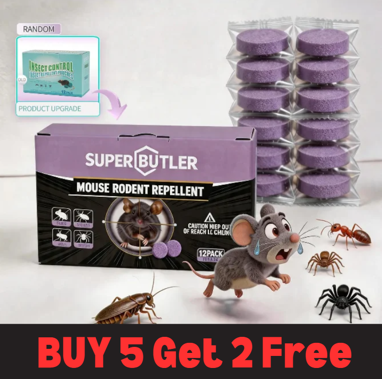 Professional Strong Mouse Control Bait - Fast Action Bait for Indoor/Outdoor Control
