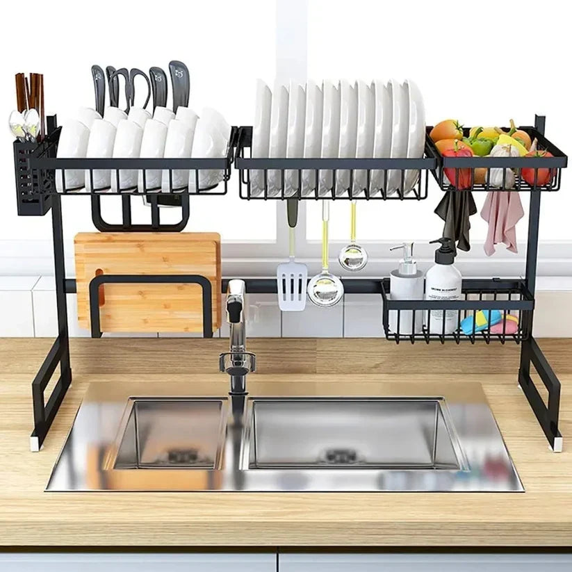 Kitchen Dish Drying Rack Over Sink - alternate view 2