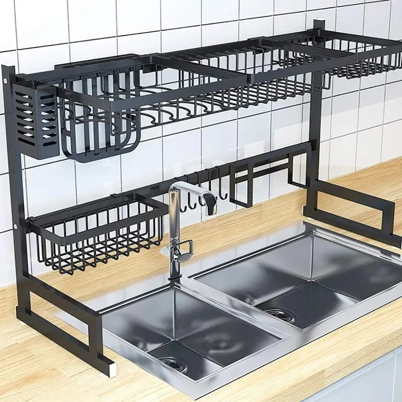 Kitchen Dish Drying Rack Over Sink - alternate view 3