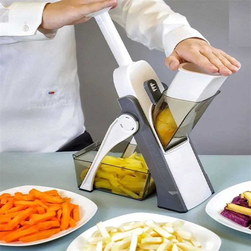 8 In 1 Vegetable and Fruit Cutter and Chopper - alternate view 5