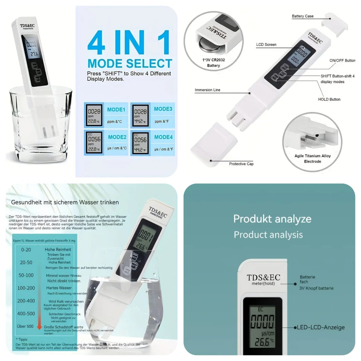 Digital TDS Water Tester Meter - alternate view 8