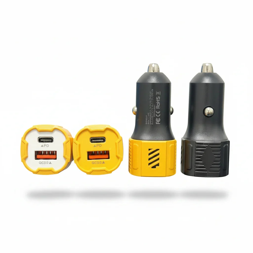 USB + PD Dual-Port Car Charger - alternate view 3