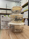 Diamond Air Tight Bowl Set - alternate view 3