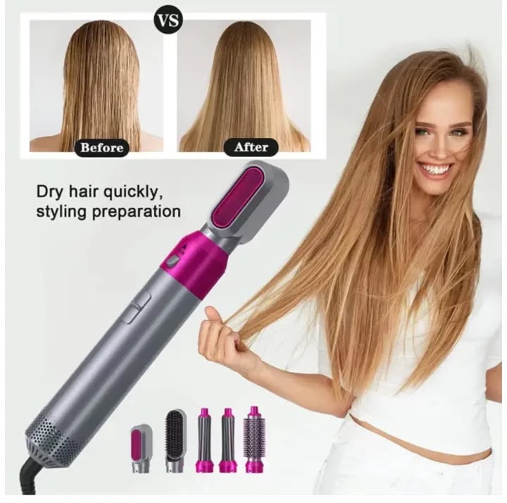 5-in-1 Hot Air Brush Styler - alternate view 6