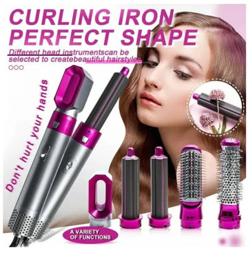 5-in-1 Hot Air Brush Styler