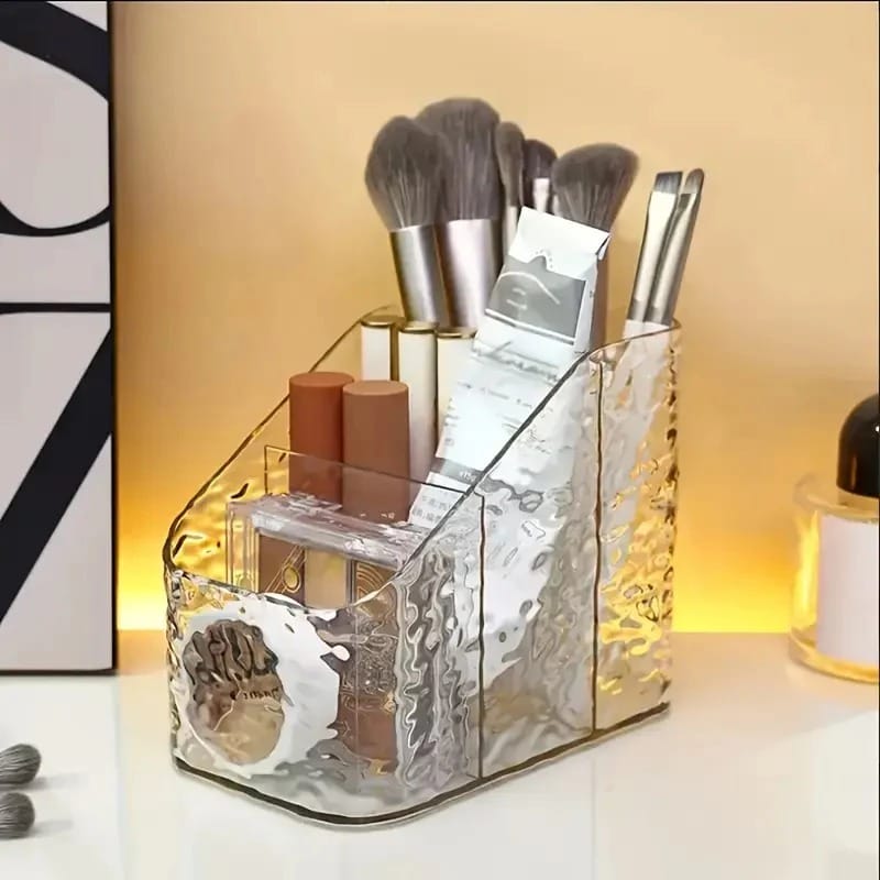 Luxury Textured Makeup & Remote Control Organizer - alternate view 3