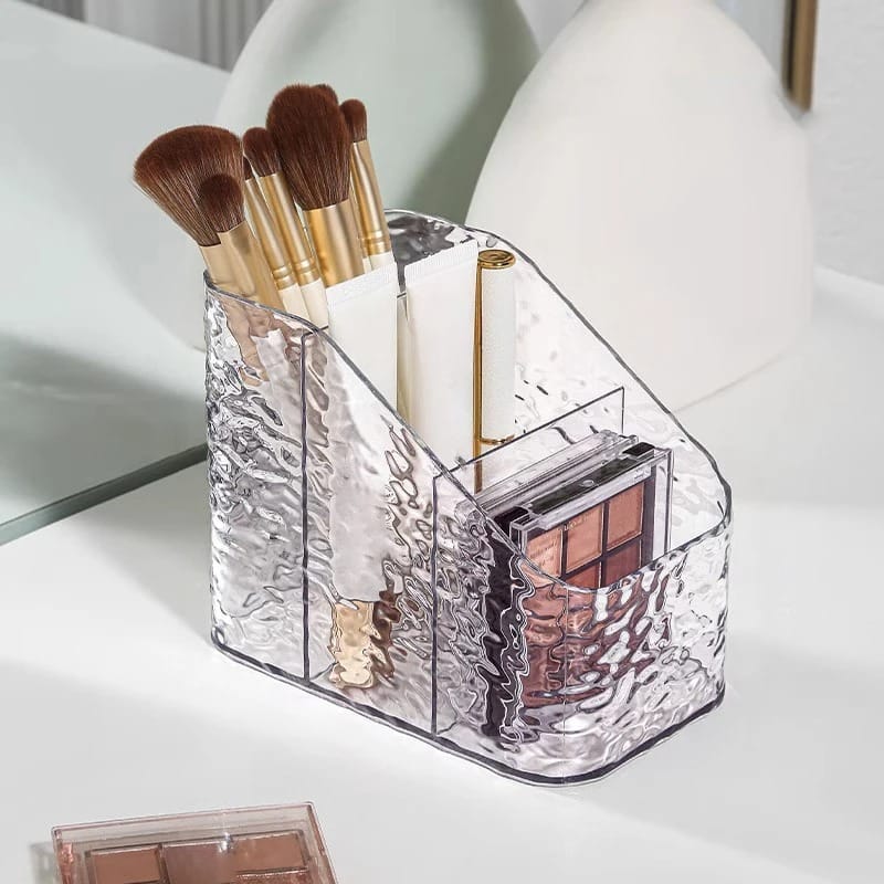 Luxury Textured Makeup & Remote Control Organizer - alternate view 2