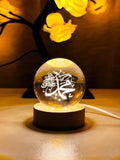Islamic LED Crystal Ball Lamp - alternate view 2