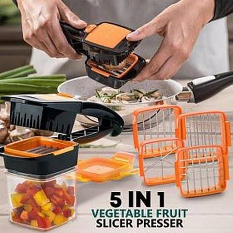 5-in-1 Vegetable & Fruit Slicer - alternate view 2