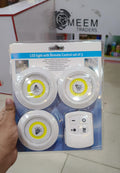 Wireless LED Puck Lights with Remote Control – Set of 3 - alternate view 4