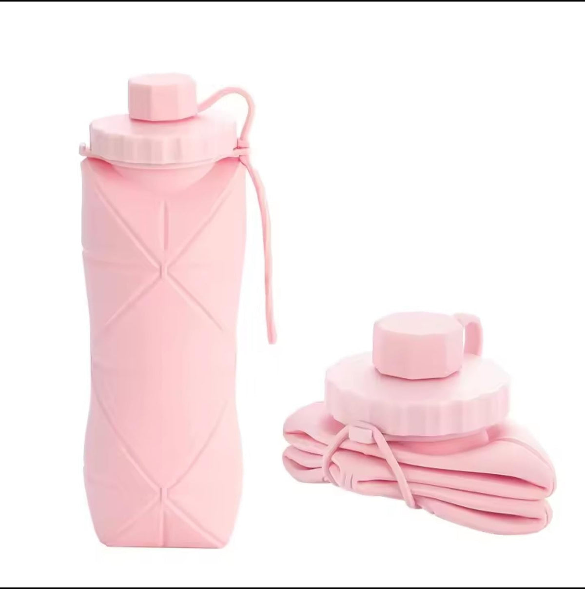 Foldable Silicone Water Bottle – Reusable - alternate view 2