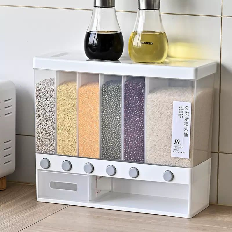 6-Compartment Grain Storage Dispenser - alternate view 4