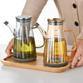 Glass Oil Dispenser – Kitchen Oil Pouring Bottle - alternate view 3