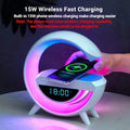 Wireless Charging Lamp with Bluetooth Speaker & Clock - alternate view 4