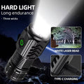Rechargeable LED Flashlight with Type-C Charging