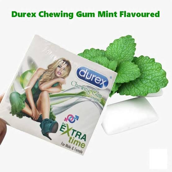 Diluted chewing gum adult intimacy product packaging