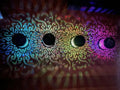 Aura Mandala Lights outdoor display