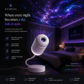 Aurora Galaxy Projection Lamp lighting effect