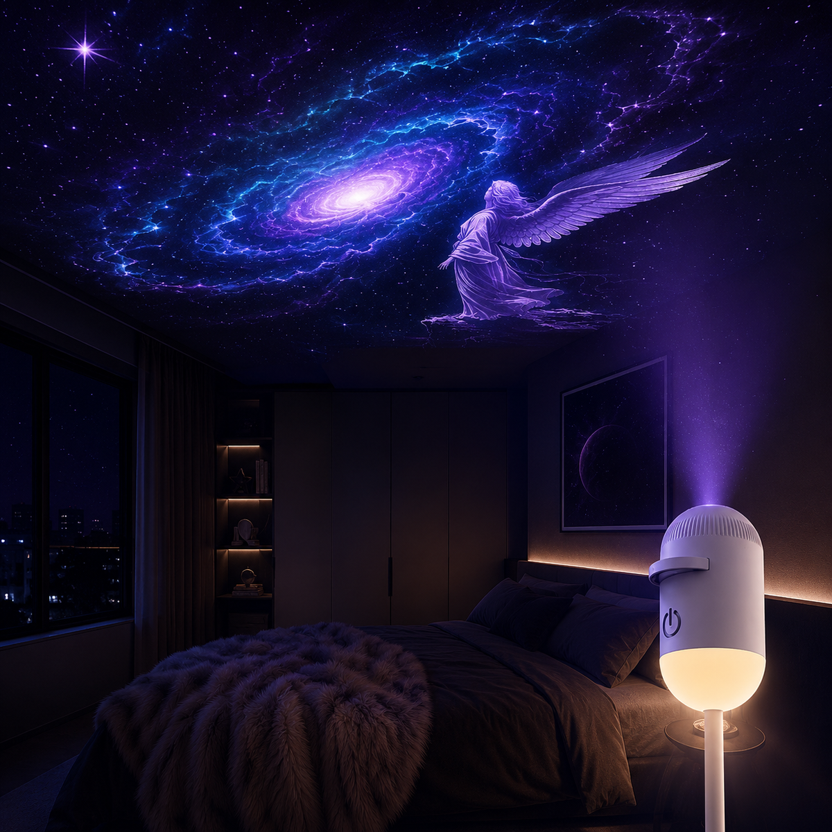 Aurora Galaxy Projection Lamp galaxy effect