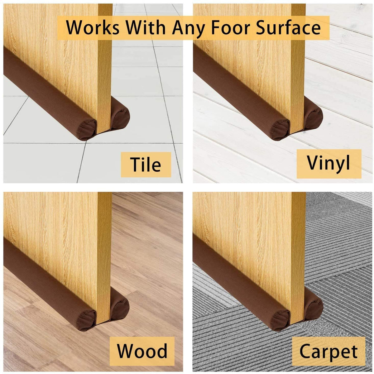 Under-Door Draft & Dust Sealer - alternate view 2