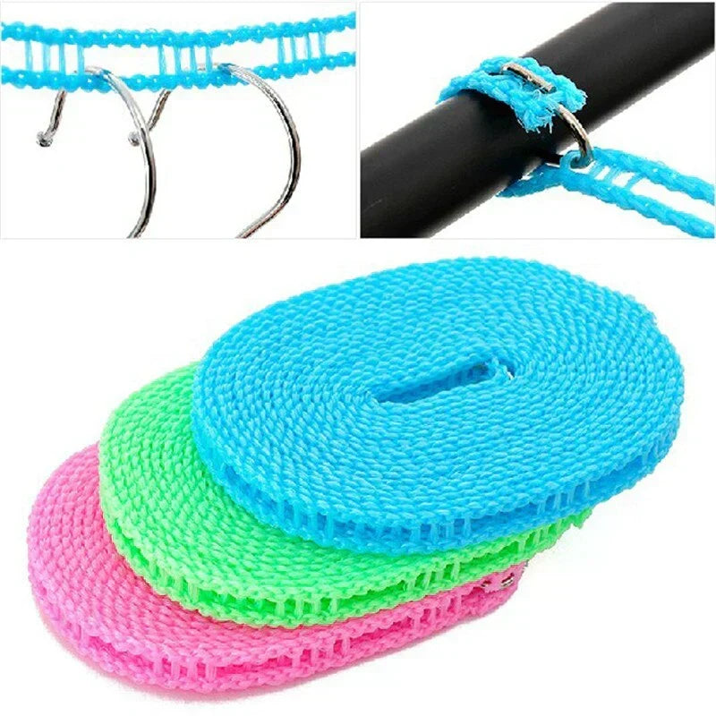 Plastic Cloth Hanging Rope Clothesline - 5 Meters - alternate view 2