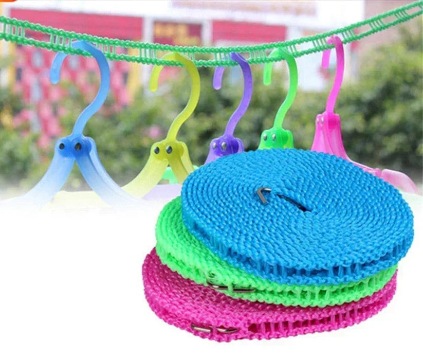 Plastic Cloth Hanging Rope Clothesline - 5 Meters - alternate view 5