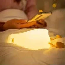 Cute Duck Character Silicone Lamp - alternate view 4