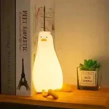 Cute Duck Character Silicone Lamp - alternate view 2