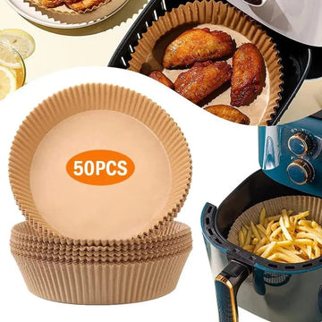 Disposable Air Fryer Paper Liners (50 Pcs)