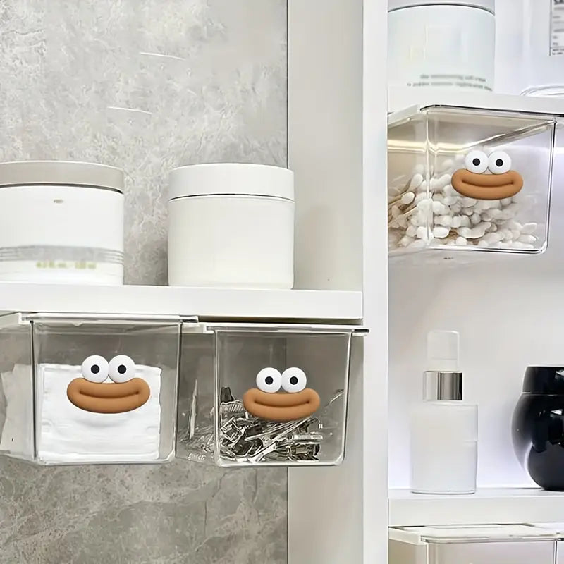 Wall-mounted Self-adhesive Cosmetic Organizer (2 Pcs) - alternate view 4