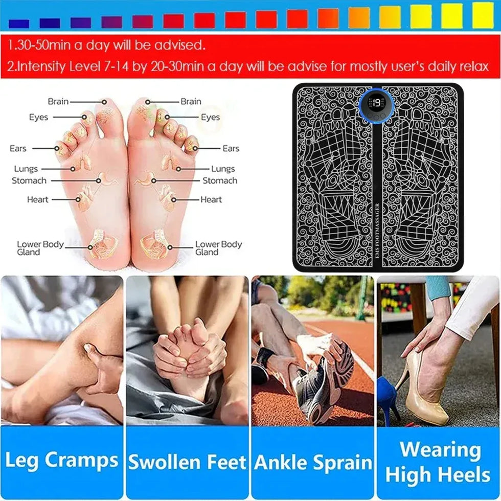 Electric Foot Massage Pad for tired legs