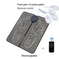 Electric Foot Massage Pad controller and pulse patches