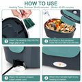 Electric lunch box for office and travel