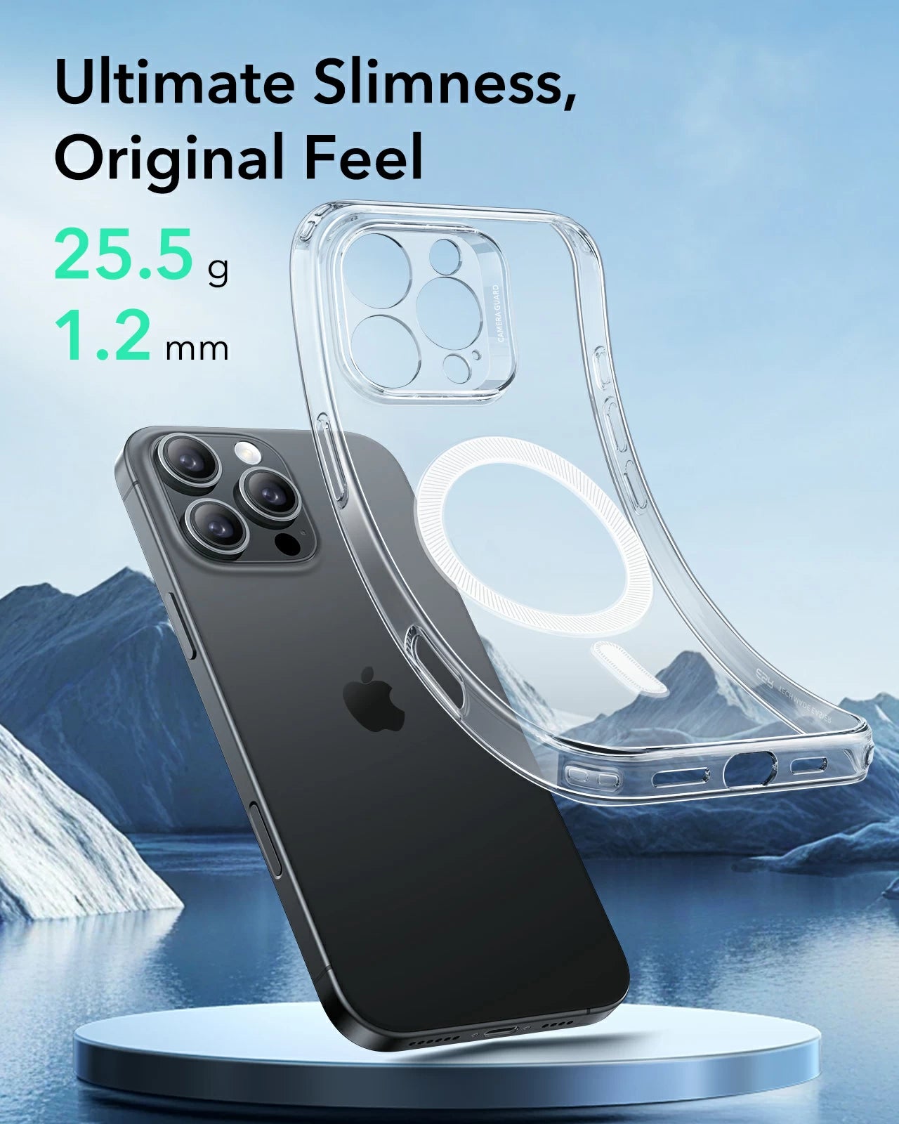 iPhone 16 Pro Max ESR Zero Clear Case With Magsafe