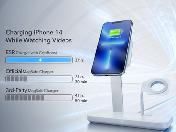 ESR HaloLock 3-in-1 Wireless Charger with CryoBoost