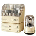 Stylish Cosmetic Organizer with Dual Shelves and Brush Holder - alternate view 3