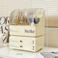 Stylish Cosmetic Organizer with Dual Shelves and Brush Holder - alternate view 7