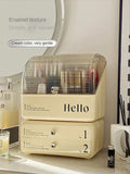 Stylish Cosmetic Organizer with Dual Shelves and Brush Holder - alternate view 8