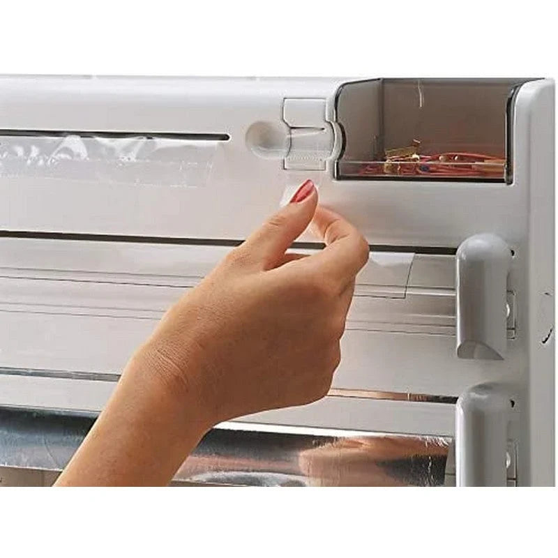 4-In-1 Wall-Mounted Kitchen Roll Holder - alternate view 3