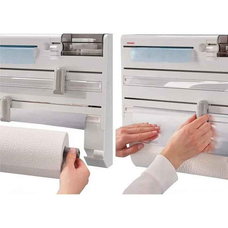4-In-1 Wall-Mounted Kitchen Roll Holder - alternate view 5