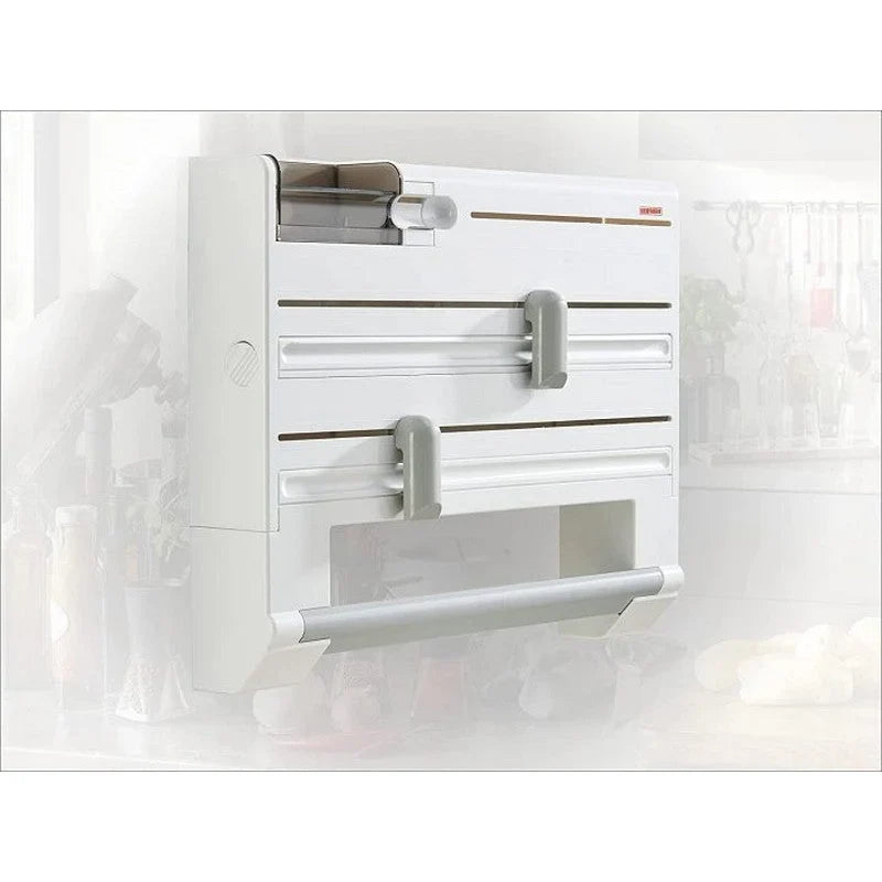 4-In-1 Wall-Mounted Kitchen Roll Holder - alternate view 6