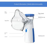 Portable Mesh Nebulizer Machine JSL-W302 with Masks & Mini Inhaler for Kids & Adults - alternate view 3