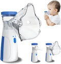 Portable Mesh Nebulizer Machine JSL-W302 with Masks & Mini Inhaler for Kids & Adults - alternate view 4