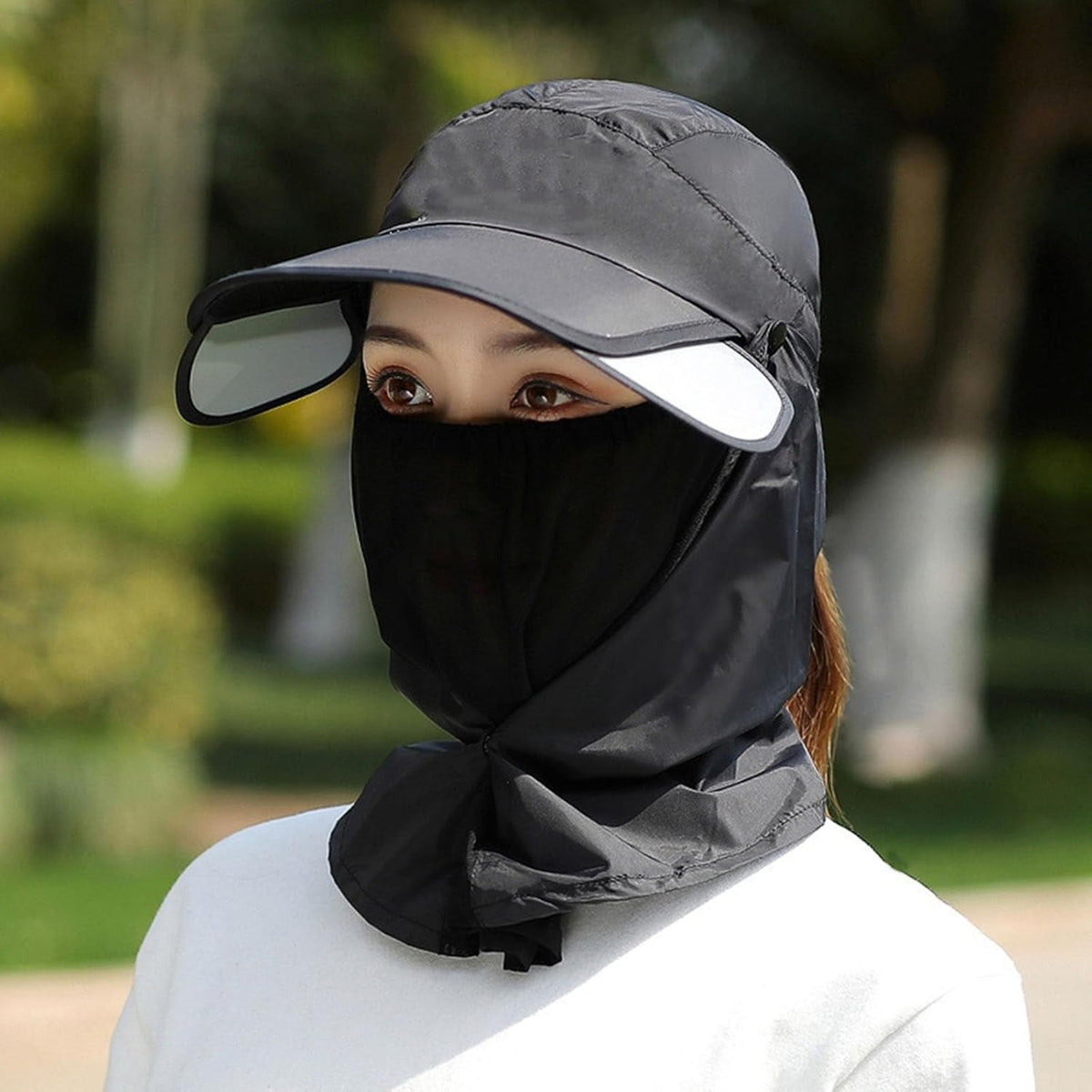 UV Protection Face Cover Sun Hat Cap