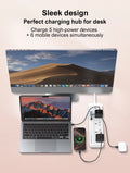 LDNIO SC5614C USB-A and USB-C ports