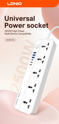 LDNIO SC5614C 2500W Power Strip